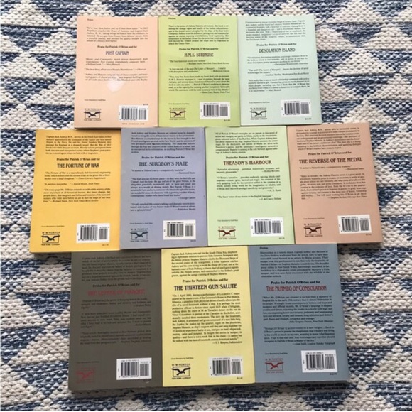 Vintage Patrick O’Brian Book Collection Norton H. M. S. Surprise Desolation Isla - Picture 2 of 3